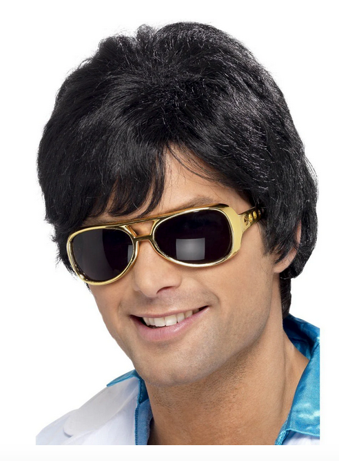 Peluca de los 70 corta y con flequillo - Compra