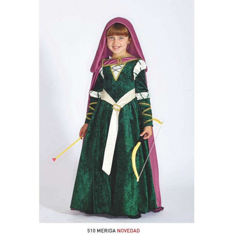 Disfraz de Princesa Merida para niña - Disfraces para niñas