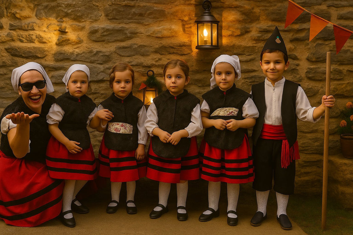 Traje Regional de Asturiana - Disfraces Gamar