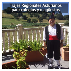 Traje Regional Niño-Adulto-Trajes Regionales Asturianos