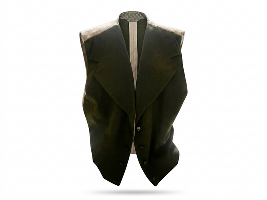 Chaleco Traje Regional Asturiano para Hombre Verde