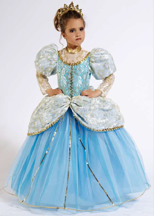 Disfraz de Cenicienta para niña de lujo