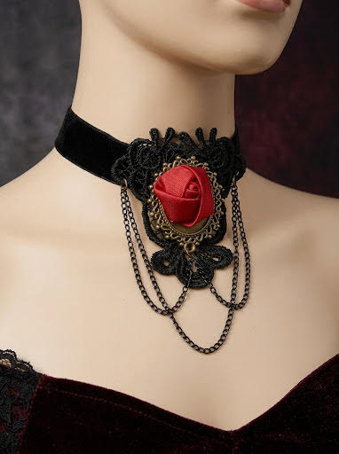 Gargantilla Gotica de Vampiresa