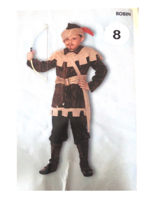 Disfraz de Robin Hood para niño