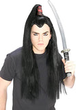 Peluca Hombre Samurai-Pelucas Para Disfraces