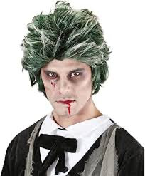 Peluca Hombre Zombie-Pelucas Para Disfraces