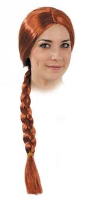 Peluca Trenza Fiona-Pelucas Para Disfraces