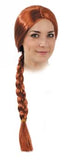 Peluca Trenza Fiona-Pelucas Para Disfraces