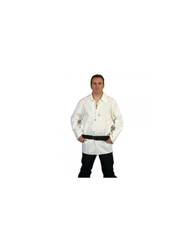 Camisa Algodón Medieval-Trajes Medievales Hombbre