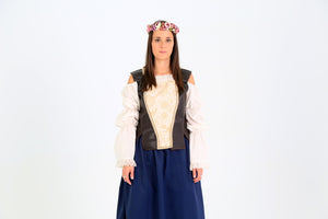 Vestido Medieval Gloria - Trajes Medievales de Mujer