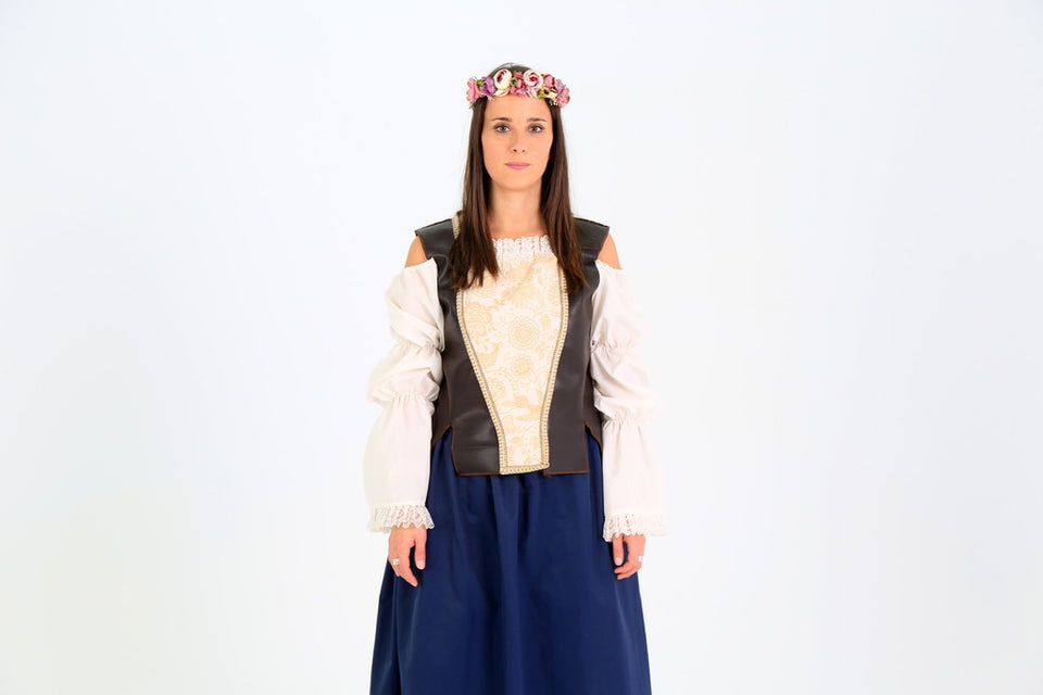 Vestido Medieval Gloria - Trajes Medievales de Mujer