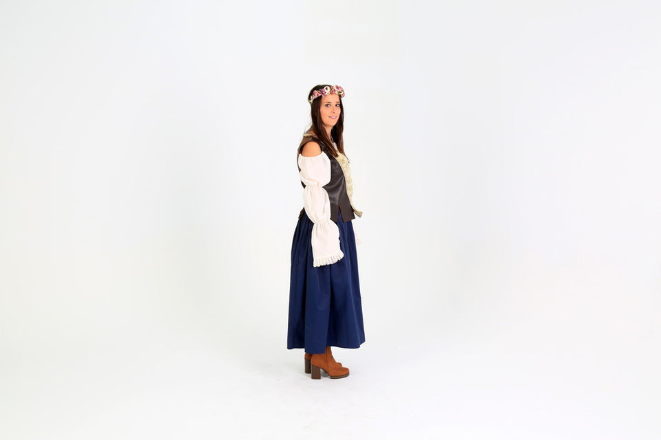 Vestido Medieval Gloria - Trajes Medievales de Mujer