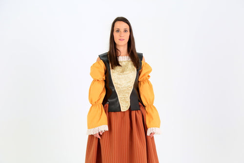 Vestido Medieval Cantinera - Trajes Medievales Mujer