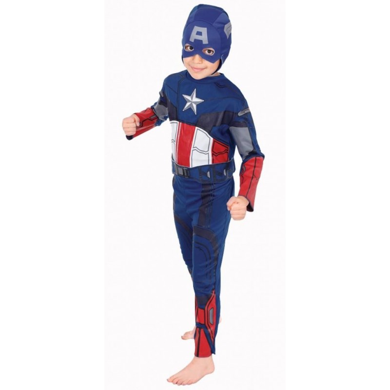 Disfraz Capitán América Clásico - Disfraces Marvel Niños