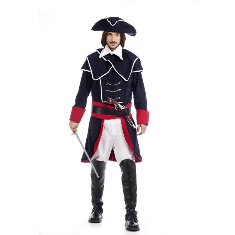 Disfraz Pirata Walter para Hombre-Disfraces Pelicula