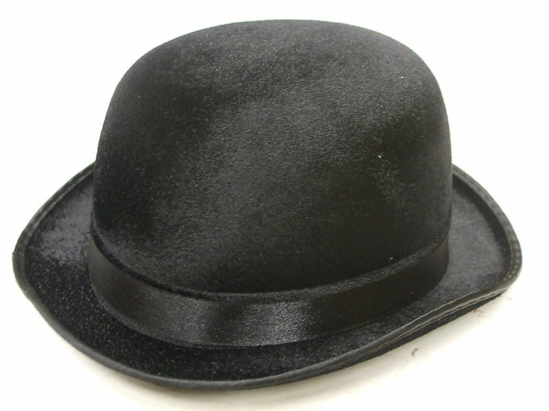 Sombrero Bombín En Terciopelo-Sombreros Para Disfraces