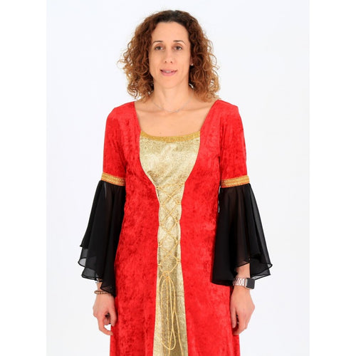 Vestido Medieval Leire -Trajes Medievales Para Mujer